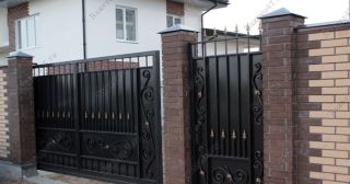 Купить распашные ворота кованные Новошахтинск, цена от 4905 руб.